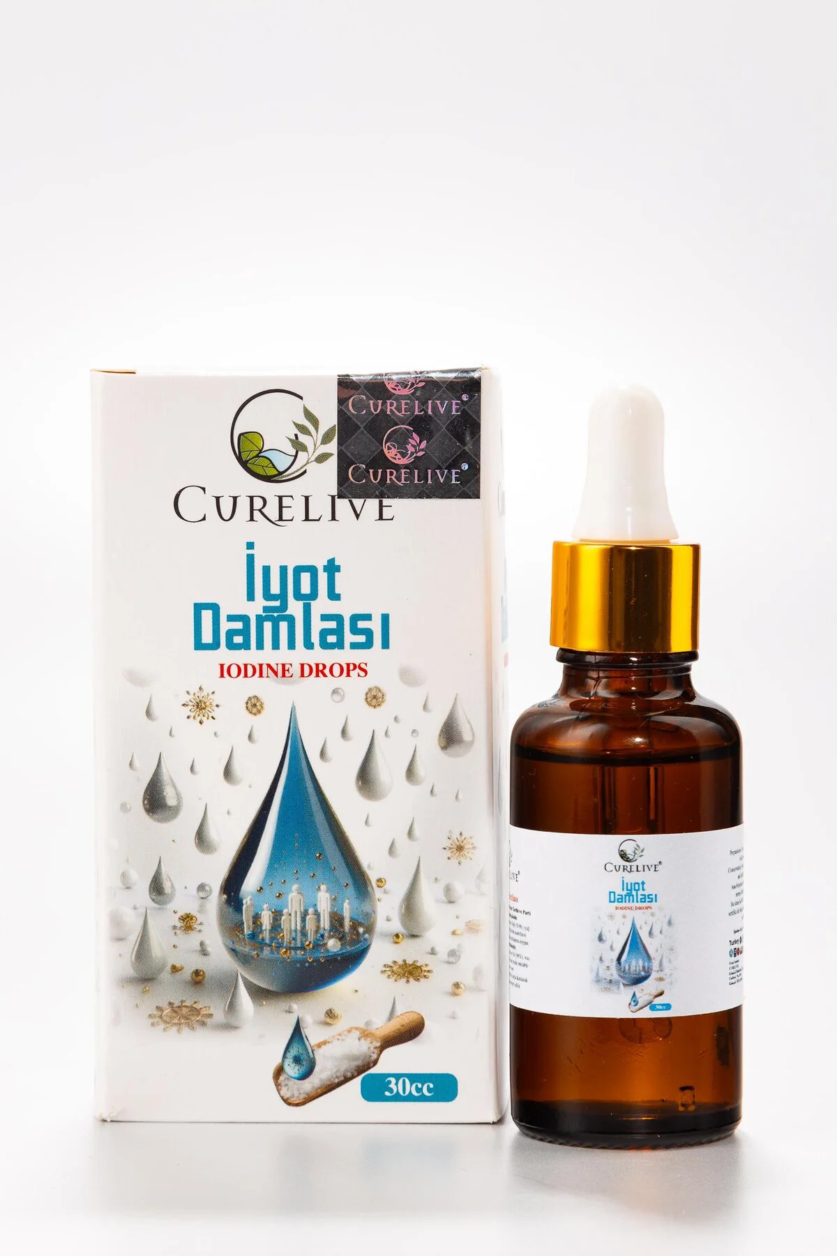 İyot Damlası 30 Ml.Curelıve