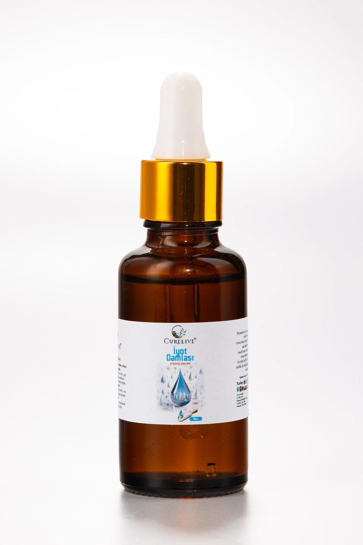 İyot Damlası 30 Ml.Curelıve