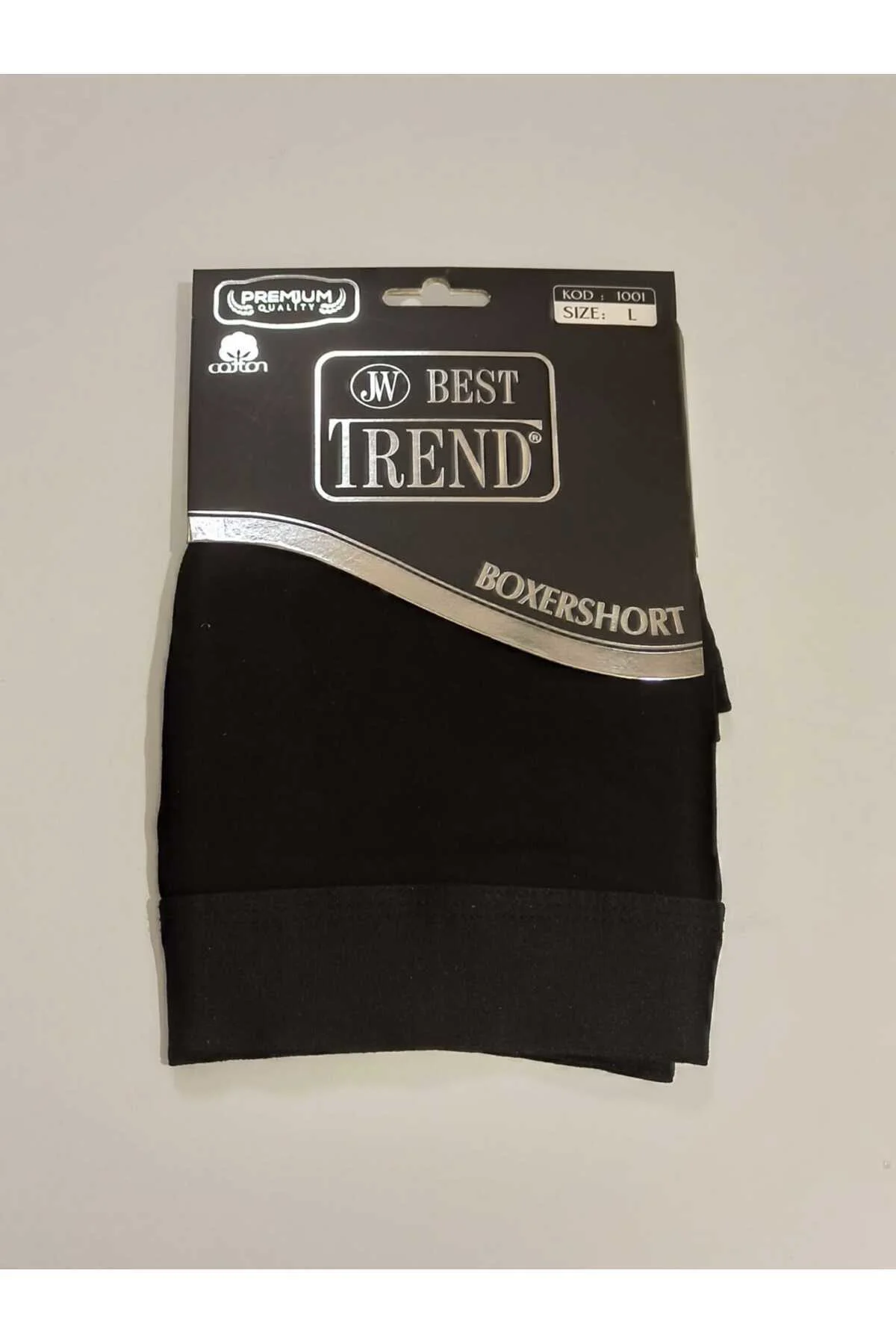 İz Belli Etmeyen Lastikli Siyah Renk XL Beden Boxershort