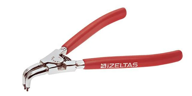 İzeltaş 3311 Dış Segman Pensi 125 mm Yaylı Eğri