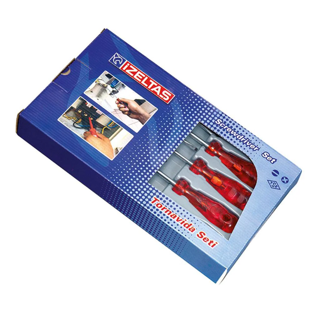 İzeltaş 4100 Kraft Tornida Seti 7 Parça