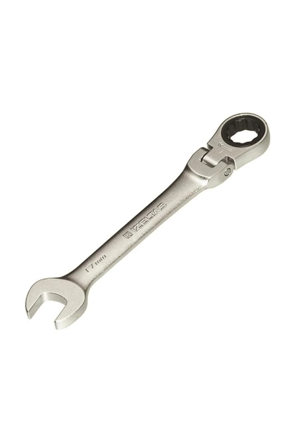 İzeltaş Mafsallı Cırcır Anahtar 17 Mm