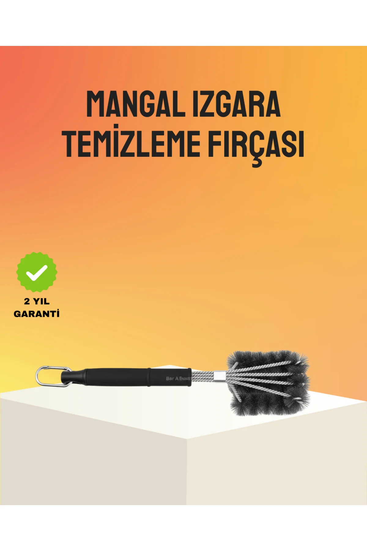Izgara ve Barbekü Temizleme Fırçası Dayanıklı Tasarım - ayr7608-5216