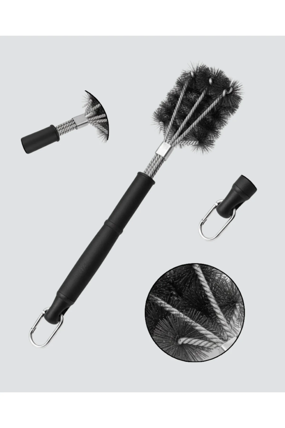 Izgara ve Barbekü Temizleme Fırçası Dayanıklı Tasarım - Lisinya