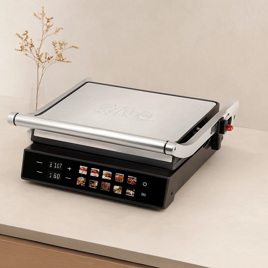 Izgara ve Tost Makinesi 4 Dilim 2000W Yapışmaz Dokunmatik Fiyatı, Yorumları ve Özellikleri