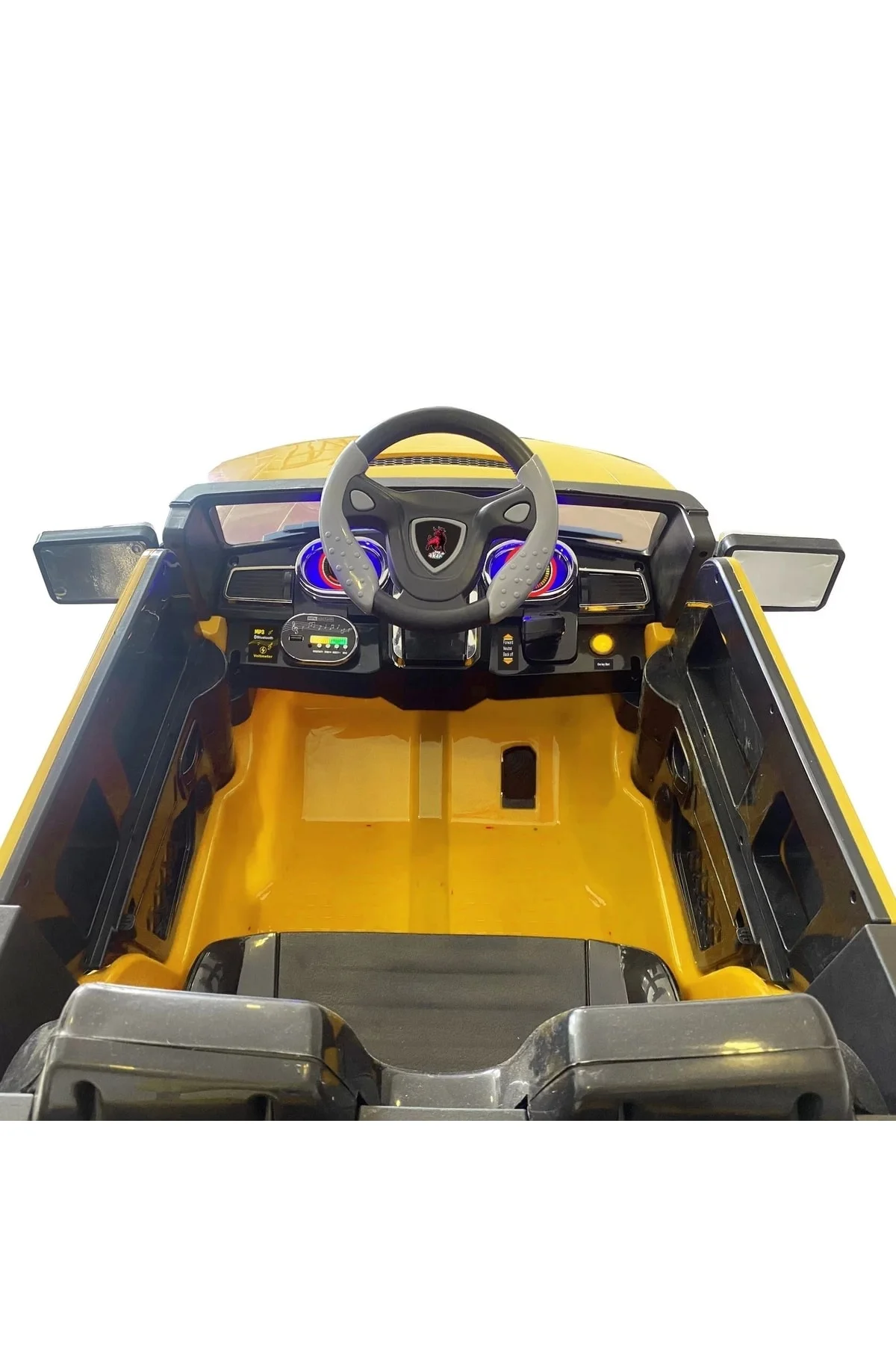 Iznik Kumandalı Akülü Araba Akülü Jeep 12v 4x2 / Sarı