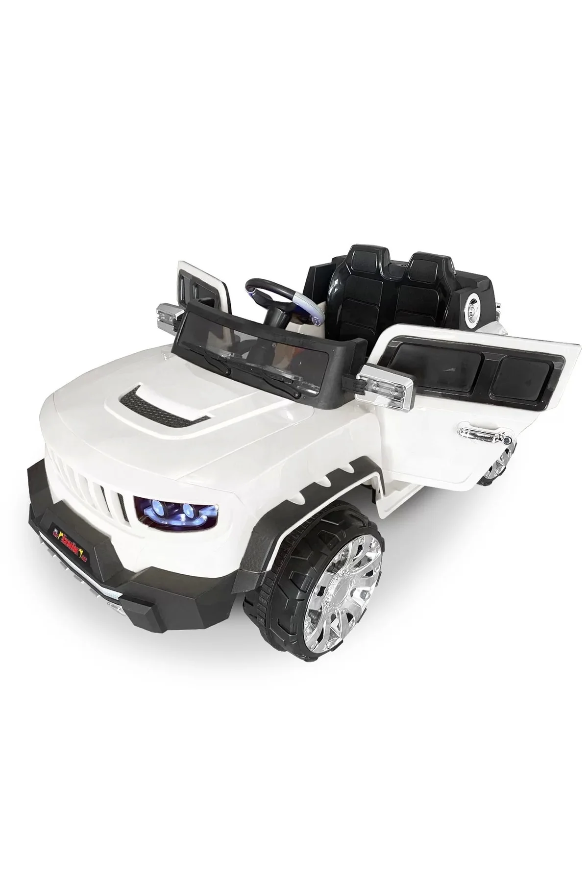 Iznik Kumandalı Akülü Araba Akülü Jeep 12v 4x2 / Beyaz