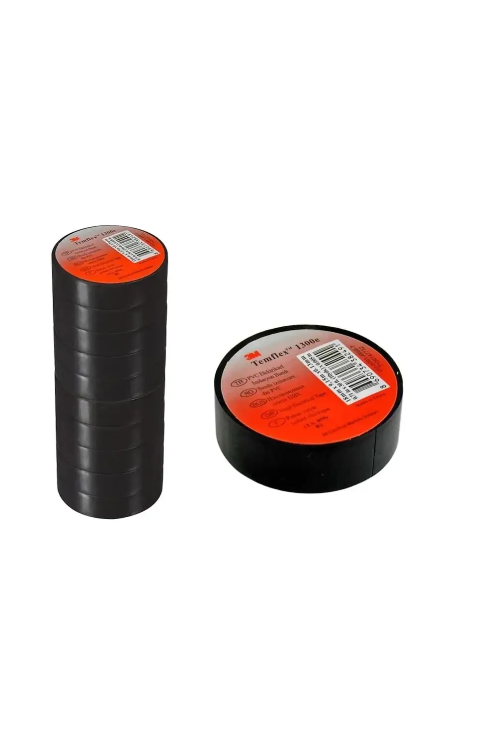 Izole Bant - Elektrik Bandı - Siyah Bant - Tesisat Bantı - 1 Adet