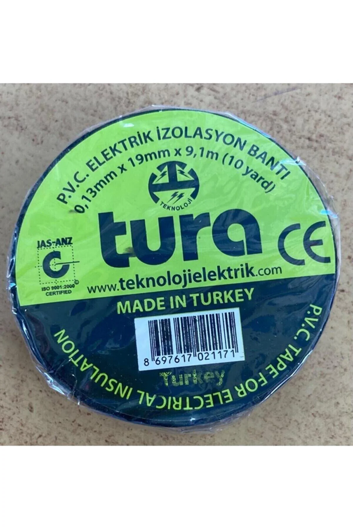 Izole Bant - Pvc Elektrik Izolasyon Bandı - Siyah - 10'lu Izole Bant - Pvc Elektrik Izolasyon Bandı - Siyah - 10'lu