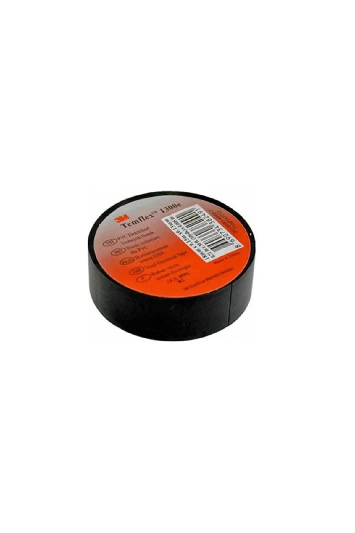 Izolebant Temflex Siyah Pvc Bant 19mm X 9m X 0,1m İzolabant Genis