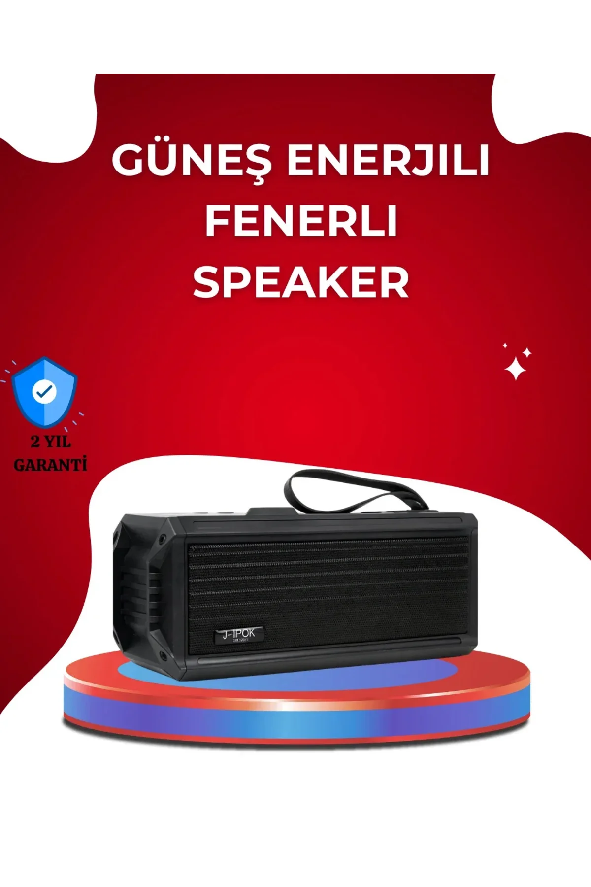 J-IPOX P520 Solar Enerjili Bluetooth Hoparlör FM Radyolu 8W Ses J-IPOX P520 Solar Enerjili Bluetooth Hoparlör FM Radyolu 8W Ses
