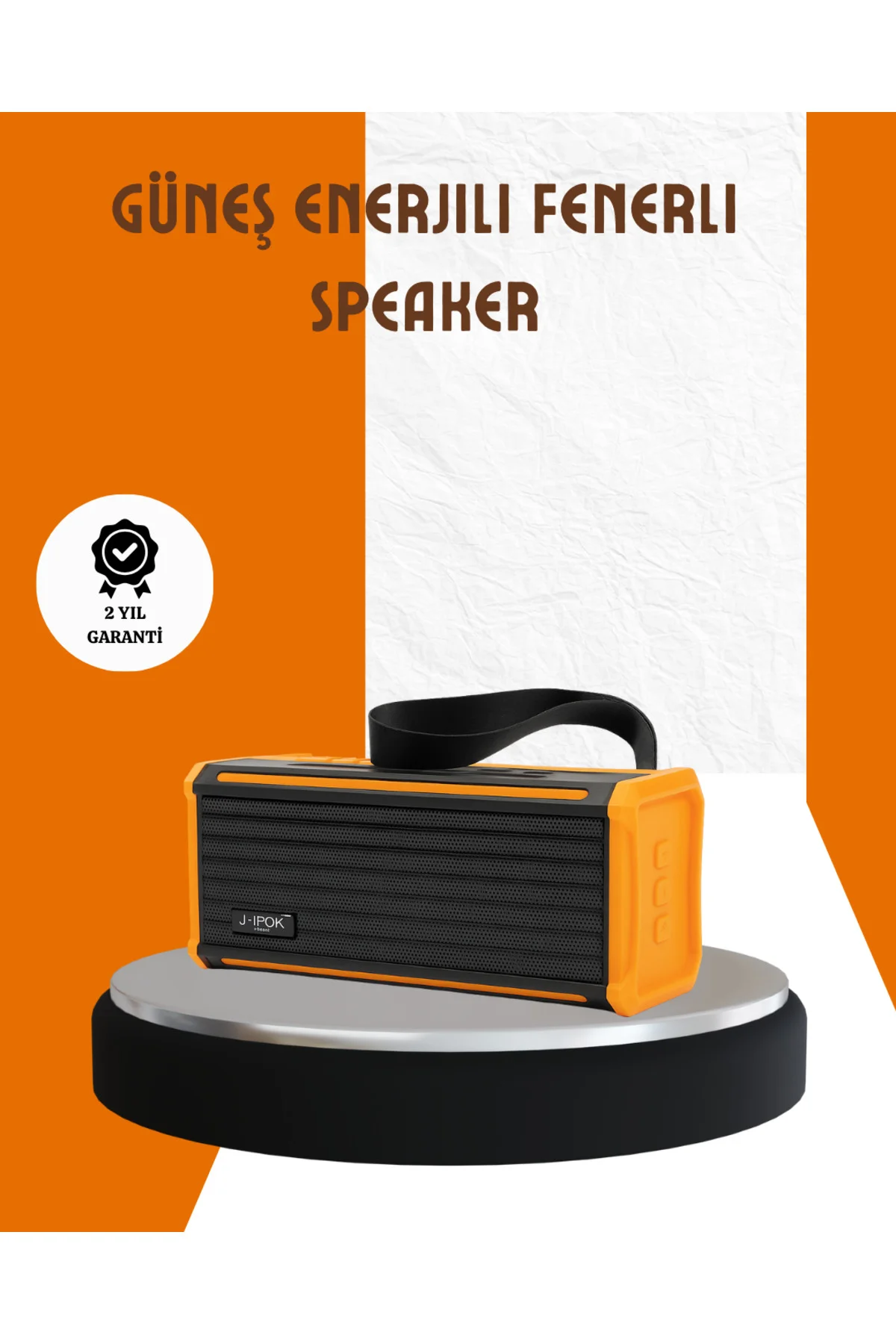 J-Ipox P520 Taşınabilir Bluetooth Hoparlör Güçlü Ses + Radyo