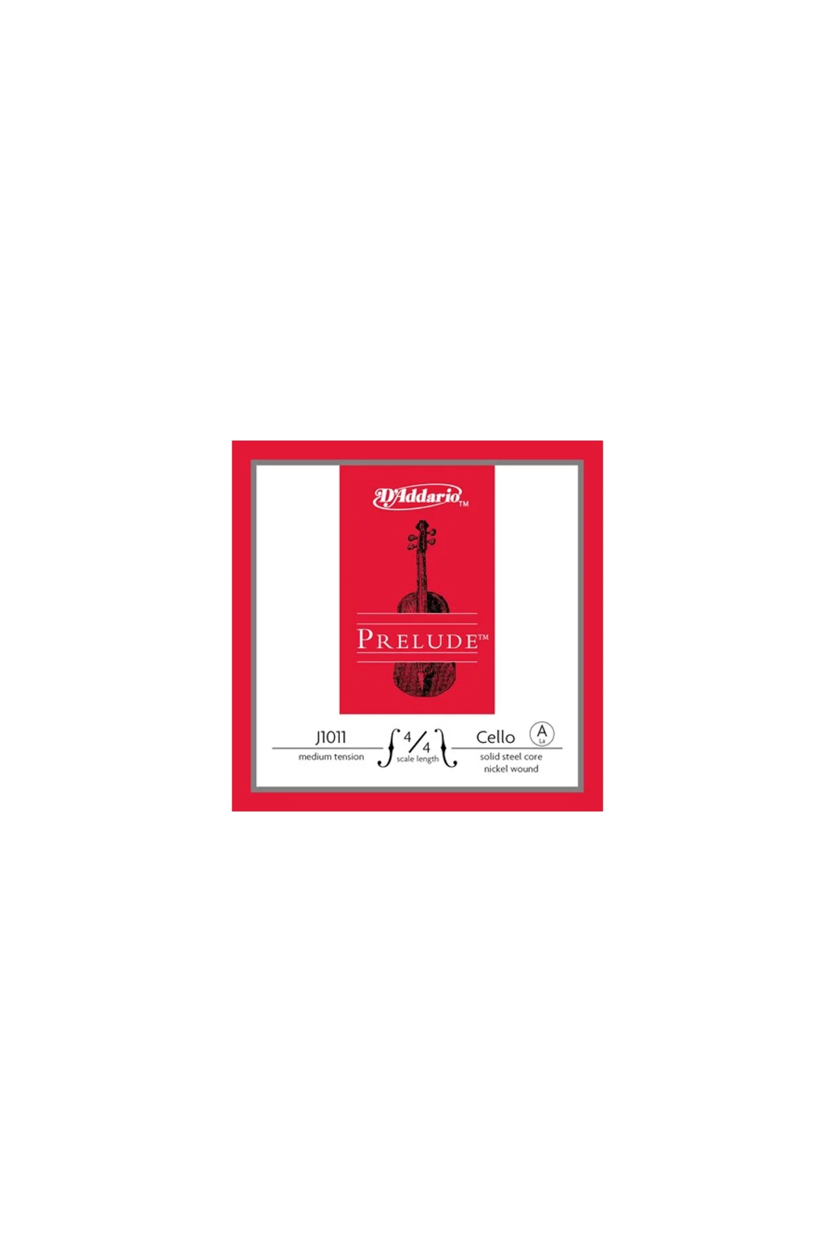 J1012 4/4M CELLO TEK TEL, PRELUDE, D-RE, 4/4 SCALE, MEDIUM TE Cello Tek Tel Prelude D-Re (4