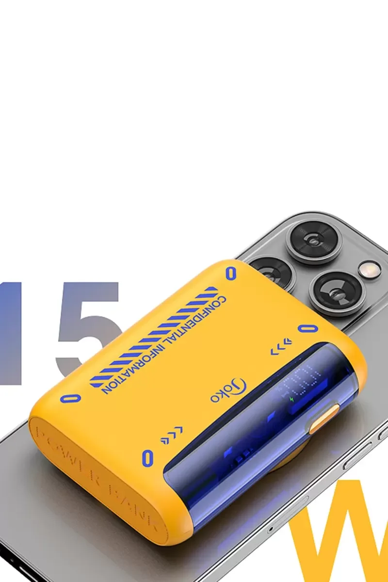 J31 10.000 mAh 20W PD Magsafe Powerbank - Beyaz | Hızlı Şarjlı Taşınabilir Şarj Cihazı
