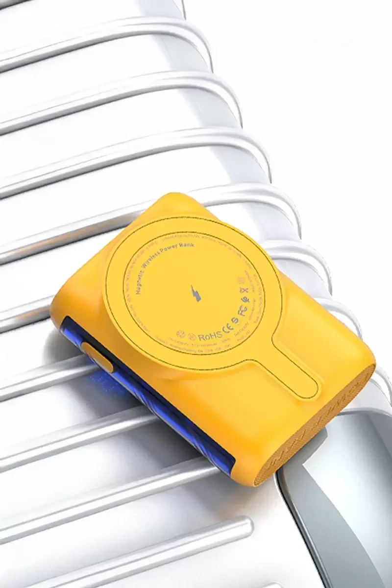 J31 10.000 mAh 20W PD Magsafe Powerbank - Beyaz | Hızlı Şarjlı Taşınabilir Şarj Cihazı