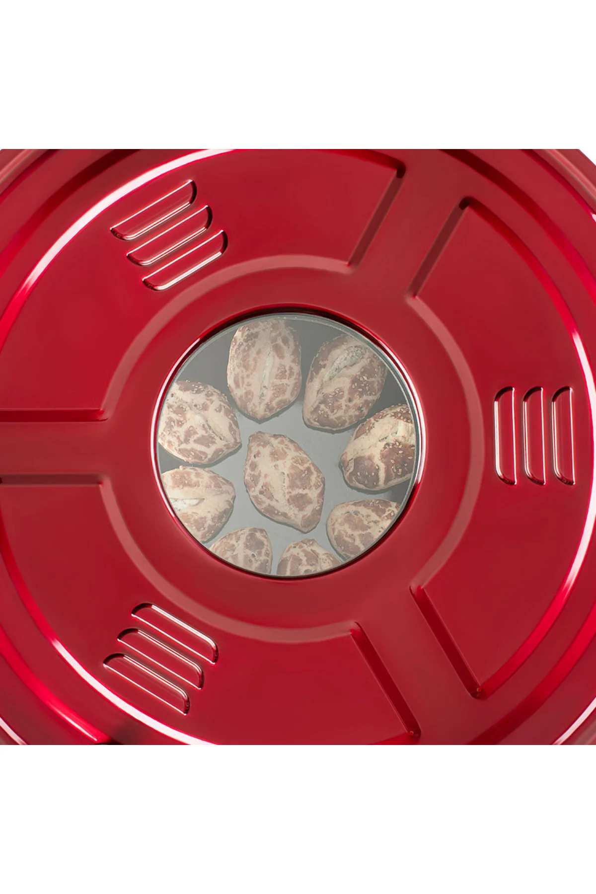 J326 Termostatlı Camlı Yuvarlak Fırın 1005.