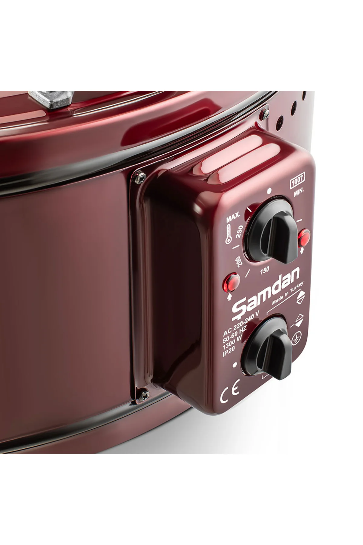 J326 Termostatlı Camlı Yuvarlak Fırın 1005.