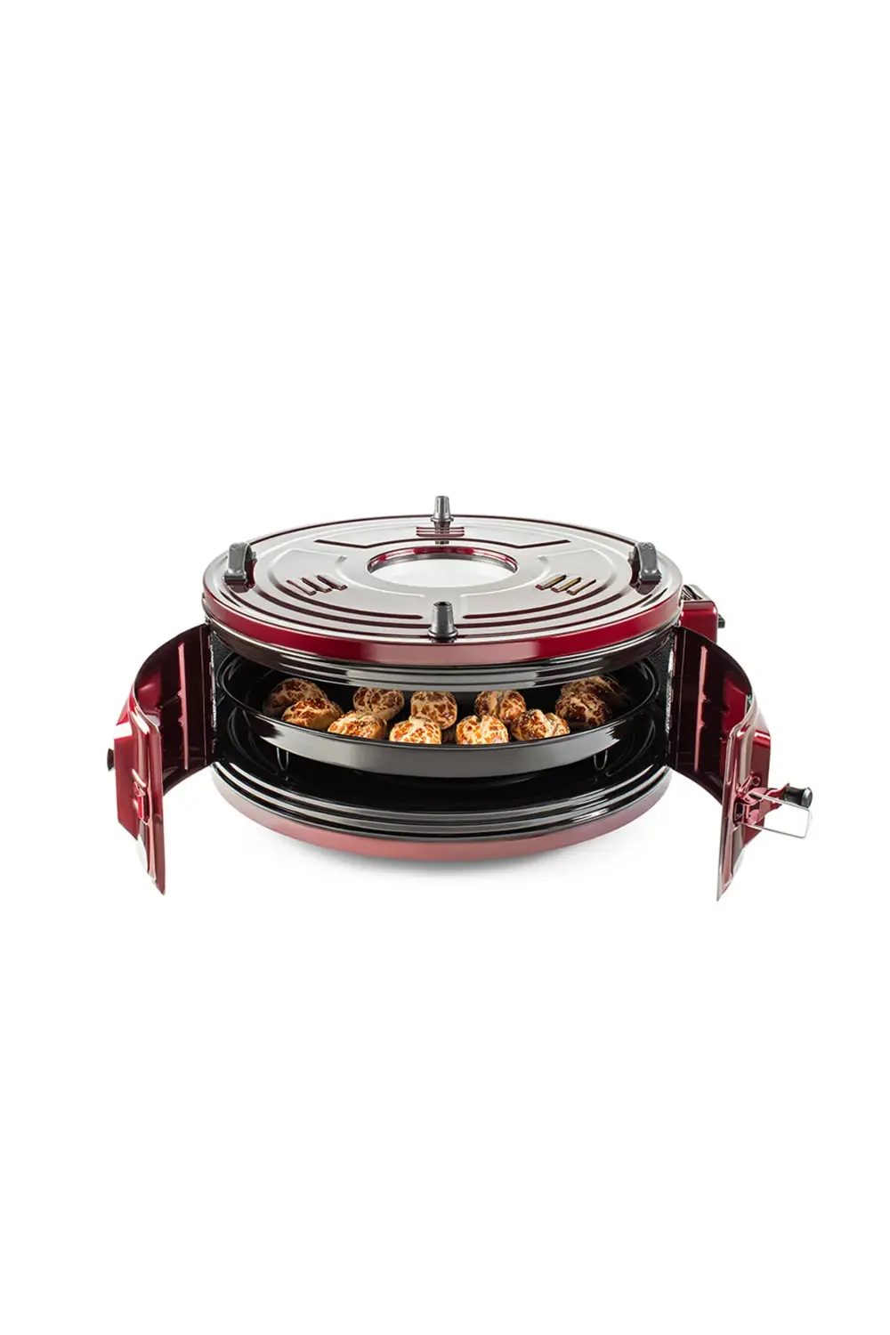 J326 Termostatlı Camlı Yuvarlak Fırın 1005.