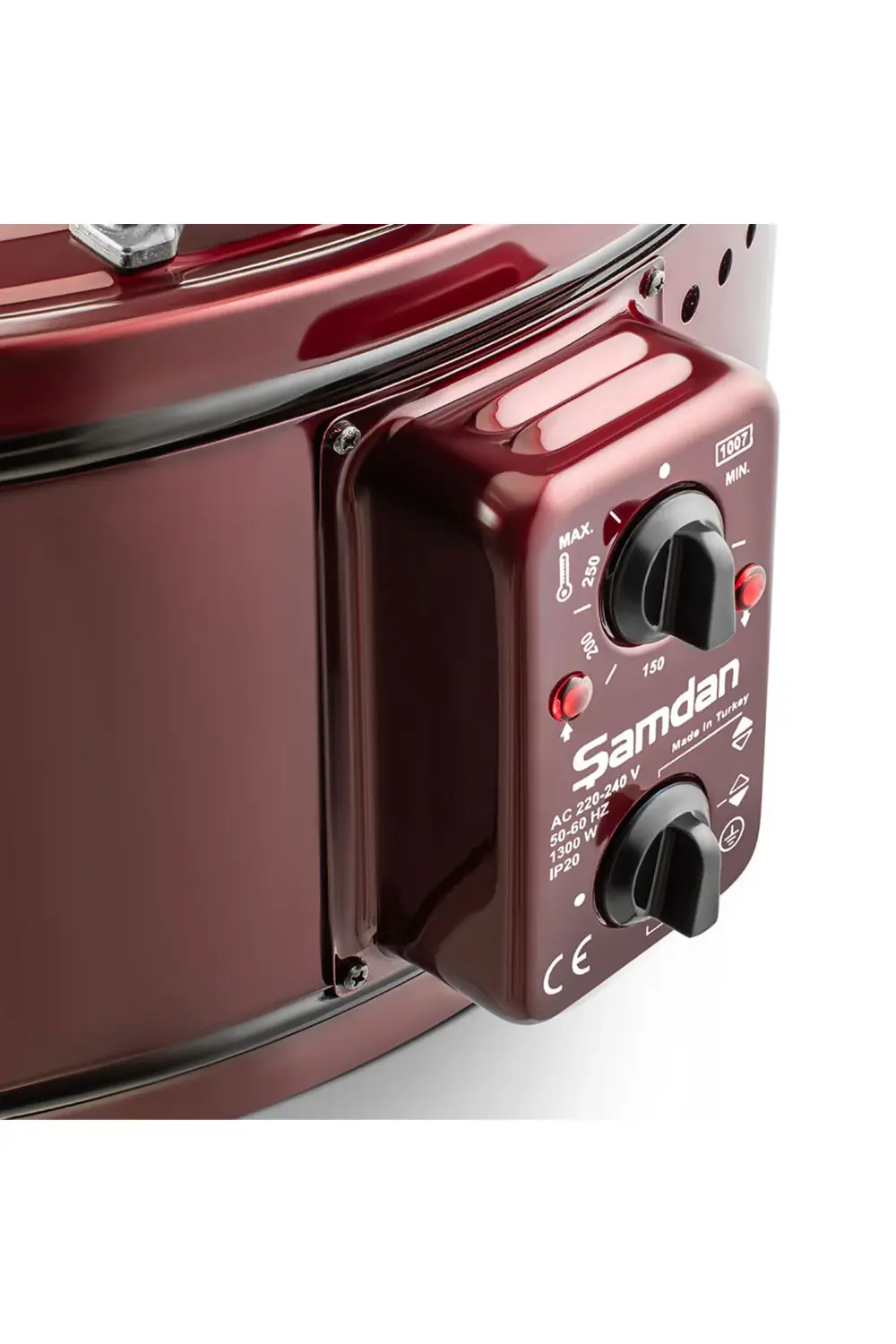 J326 Termostatlı Camlı Yuvarlak Fırın 1005.