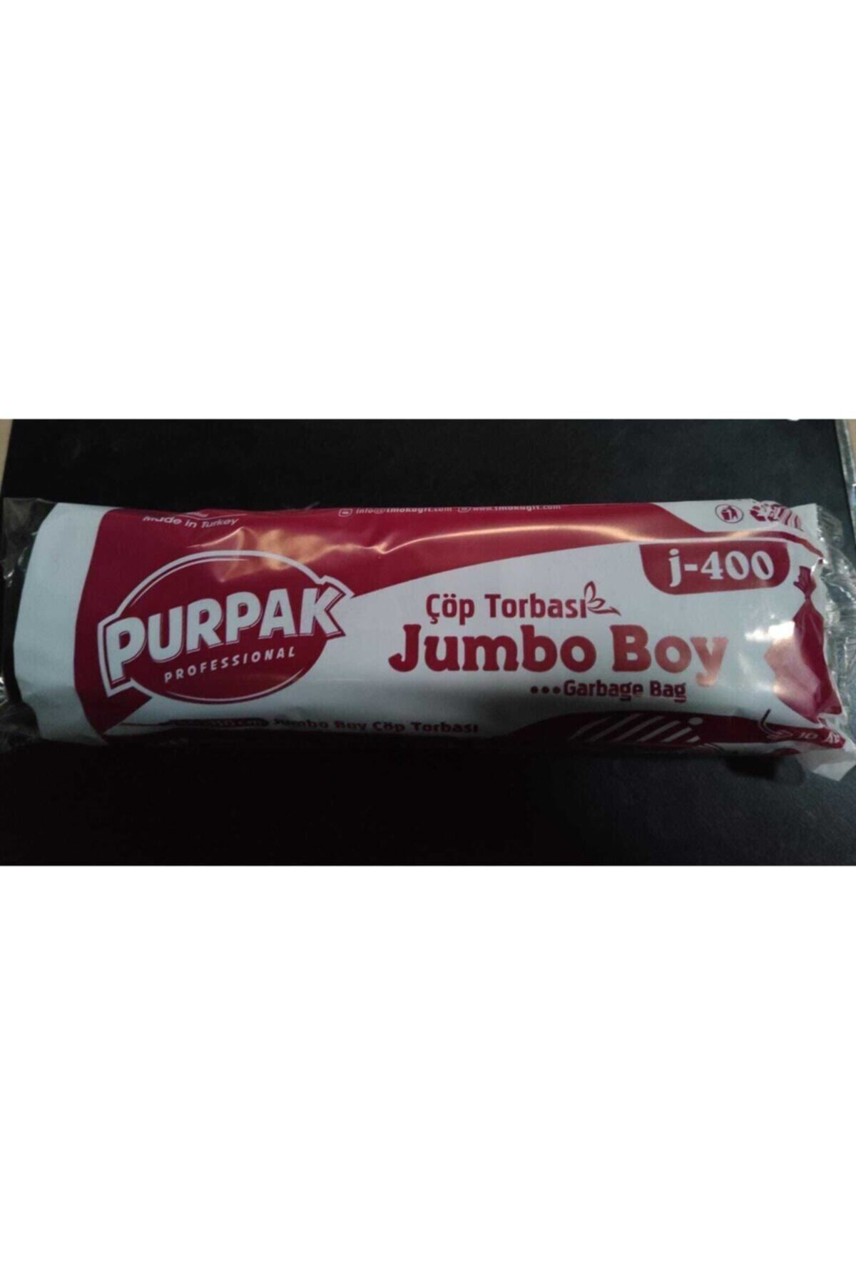 Purpak J350 Jumbo Boy 80*110 Cm Çöp Torbası 20 Adet Yıldızlı Ürün