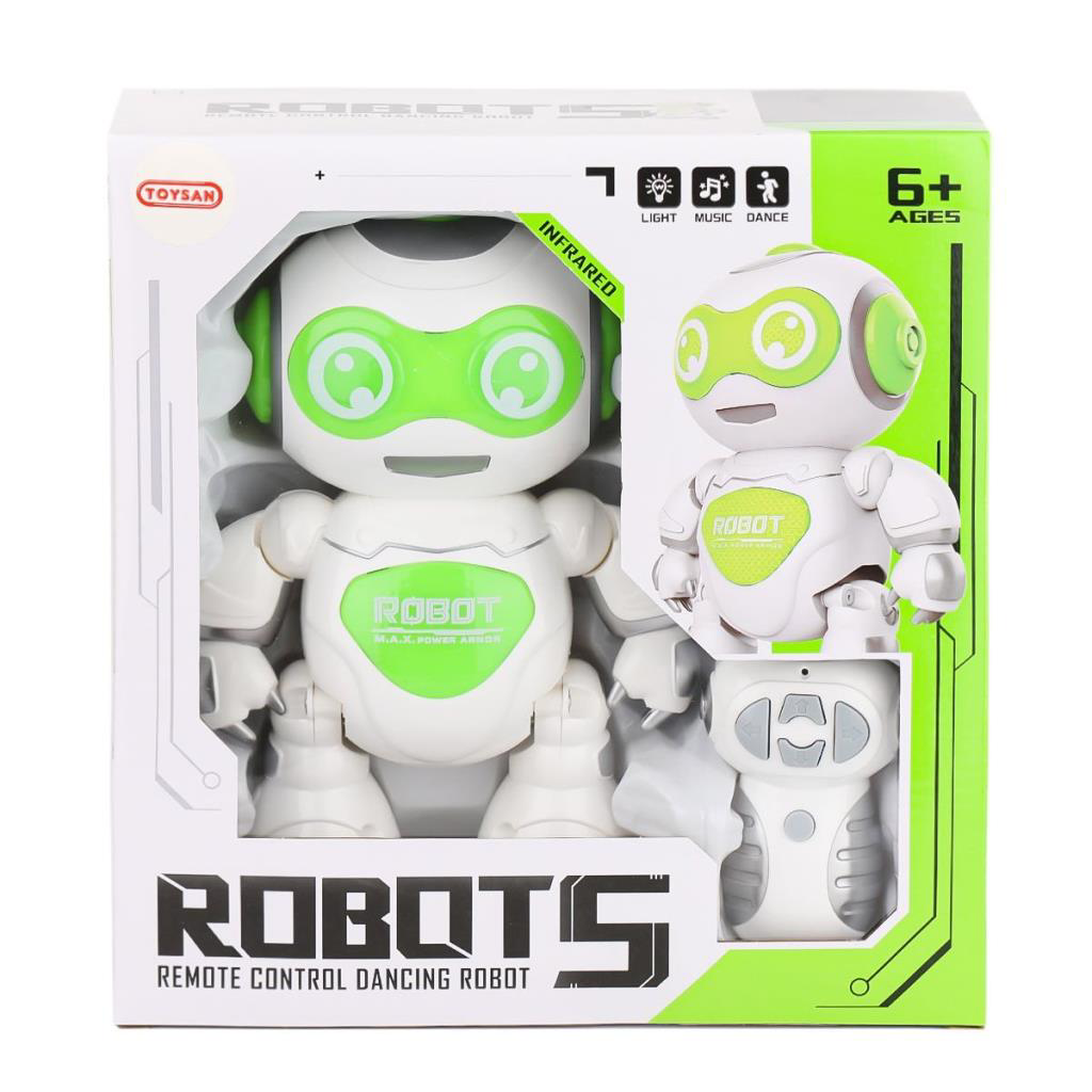 J608-1 Kumandalı Dans Eden Robot -Toysan Oyuncak J608-1 Kumandalı Dans Eden Robot -Toysan Oyuncak