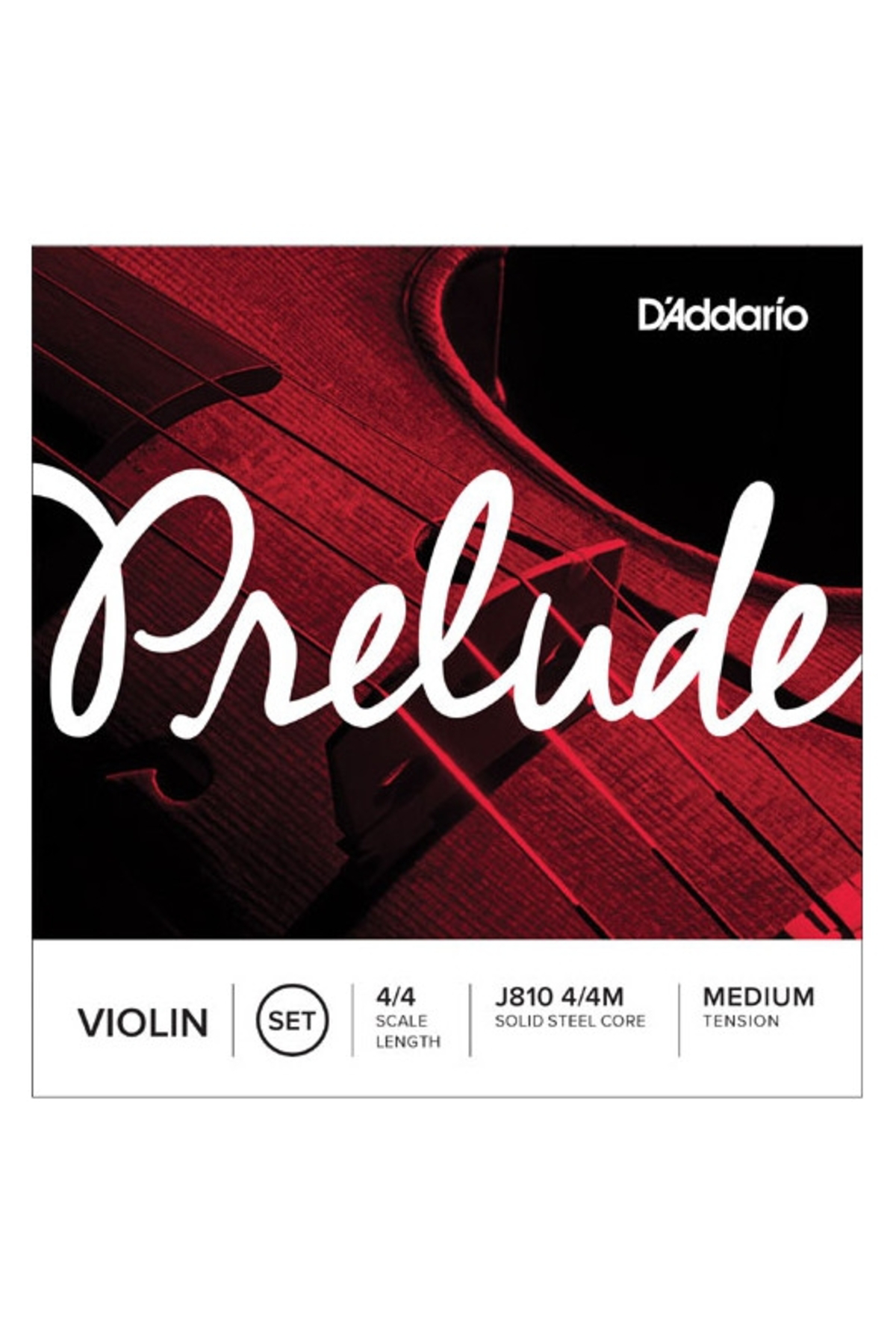 Daddario J810 4/4M Prelude Keman Teli (Medium Tension)