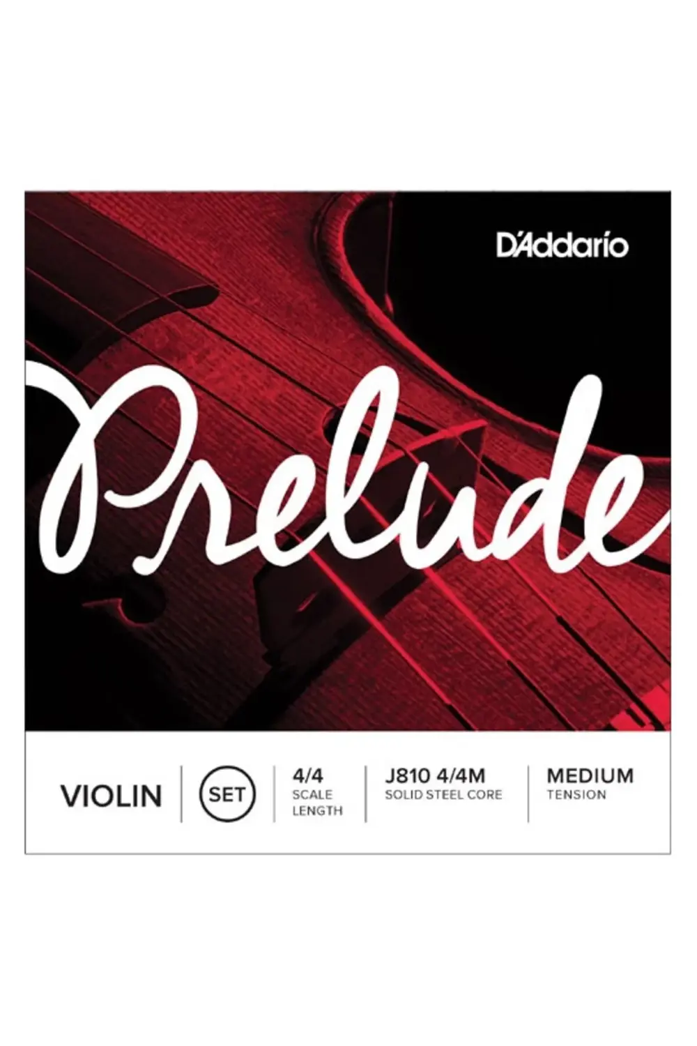 Daddario J810 4/4M Prelude Keman Teli (Medium Tension)