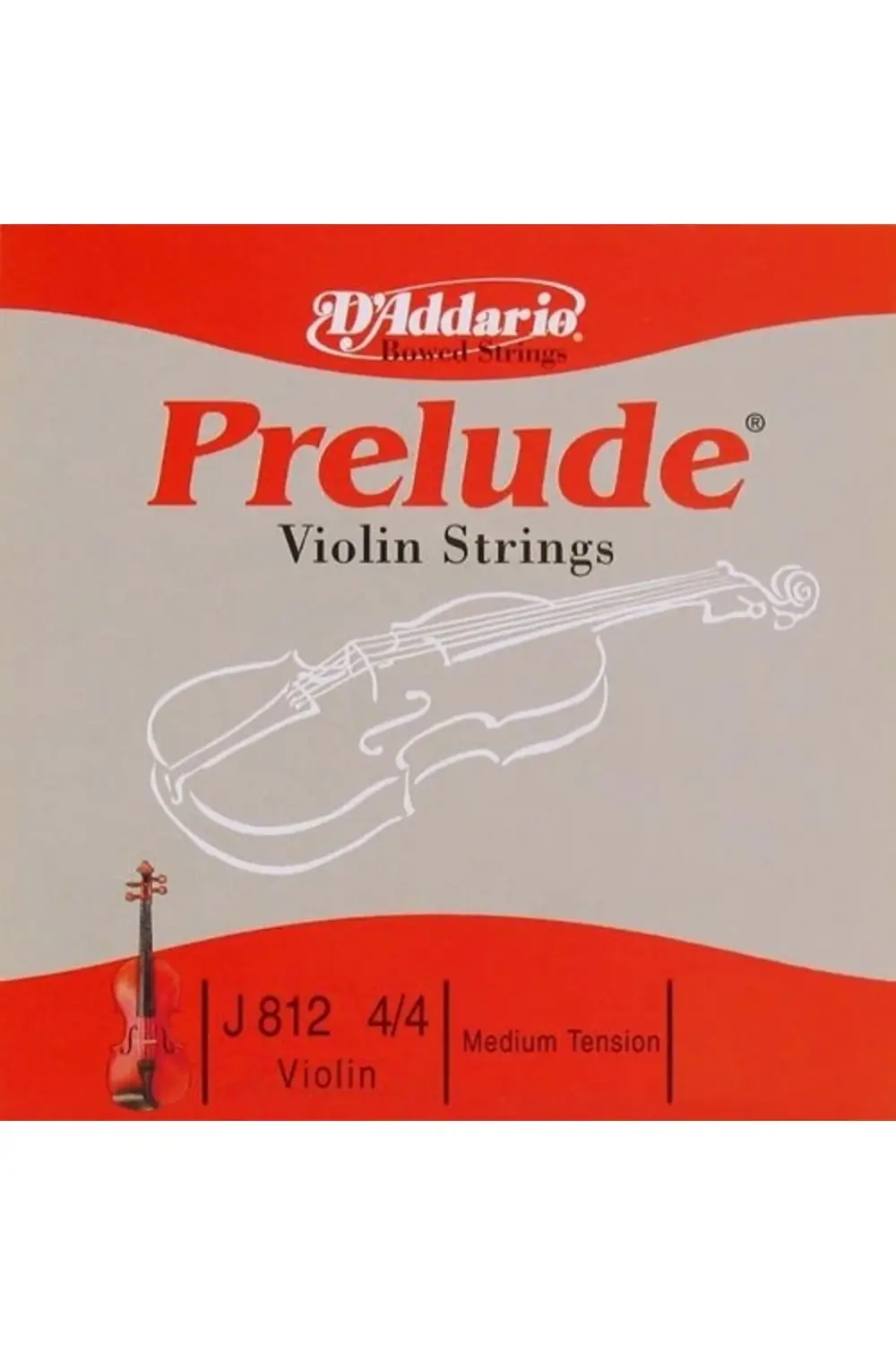 J812 KEMAN TEK TELİ, PRELUDE, SCALE 4/4, A-(LA), NORMAL Keman Tel