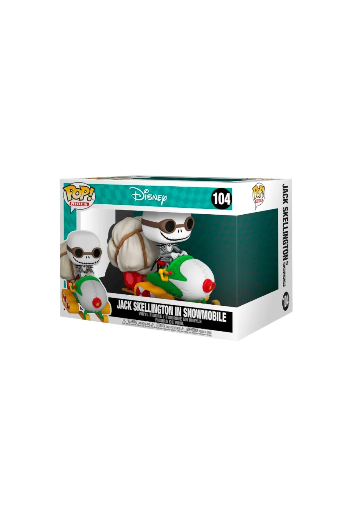 Jack Skellington in Snowmobile #104 Deluxe Nightmare before Chris