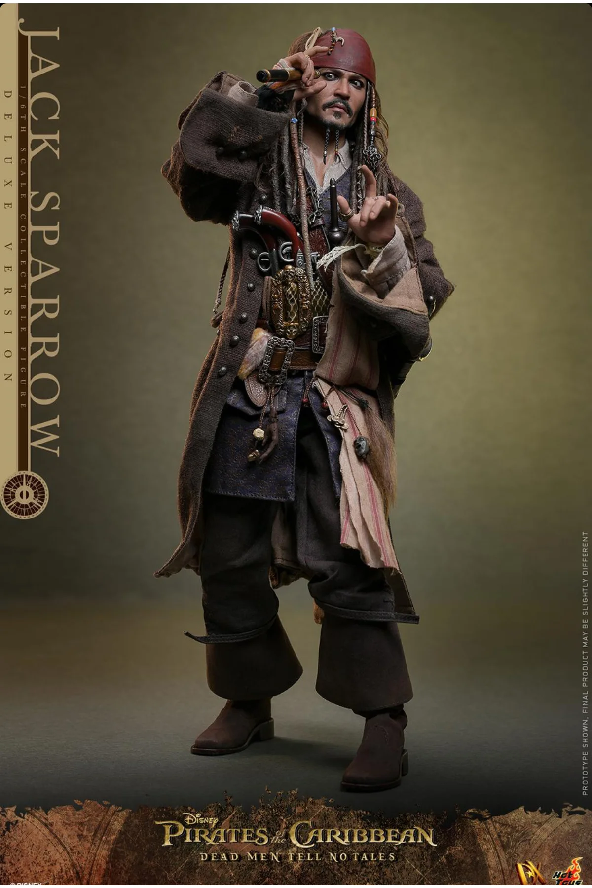 Jack Sparrow (Deluxe Version) Sixth Scale Figure