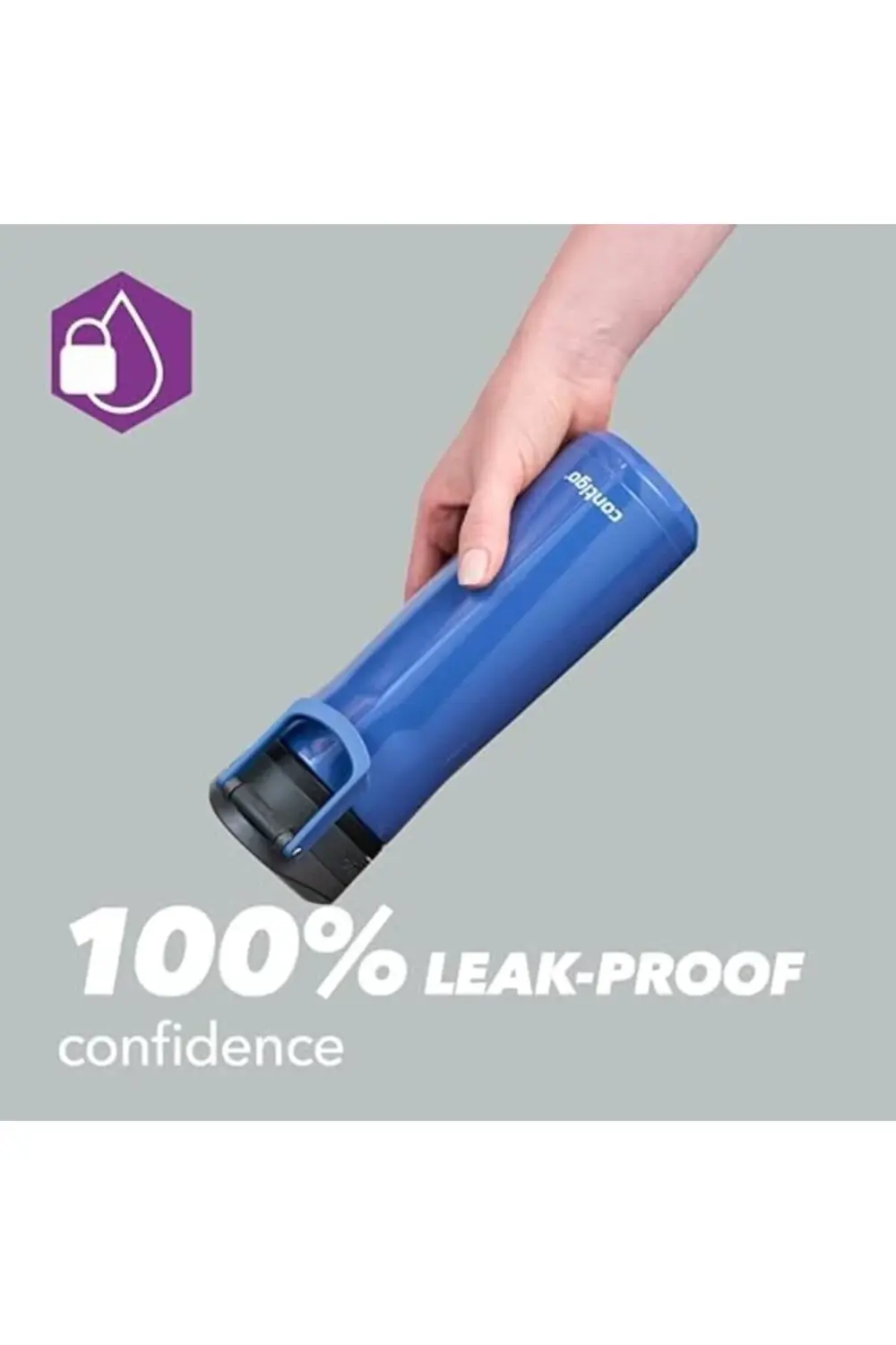 Jackson Autopop Soğuk Su Termosu 590 mL Siyah 395519