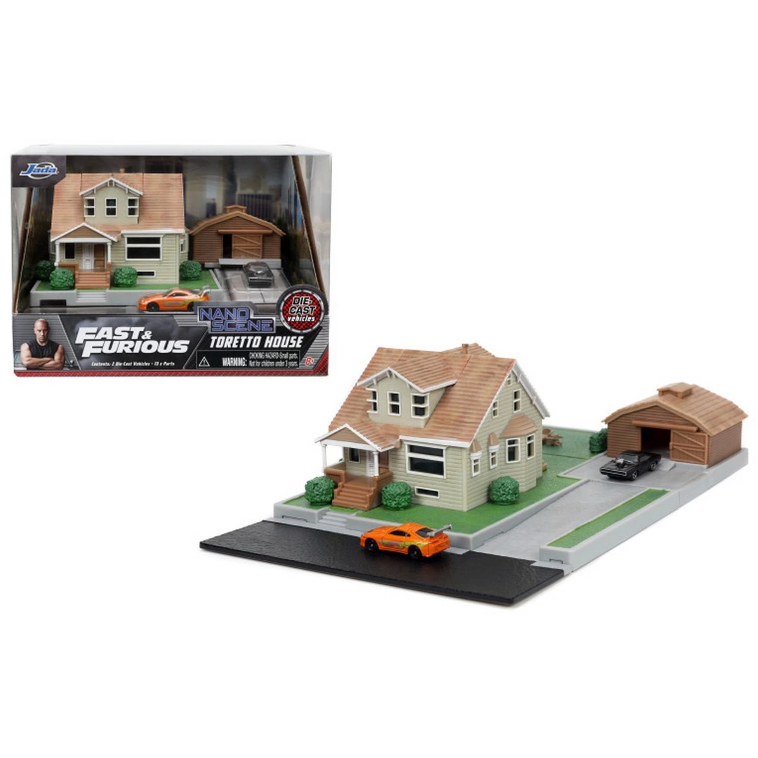 Jada F&F Nano Dom's House Display Diorama