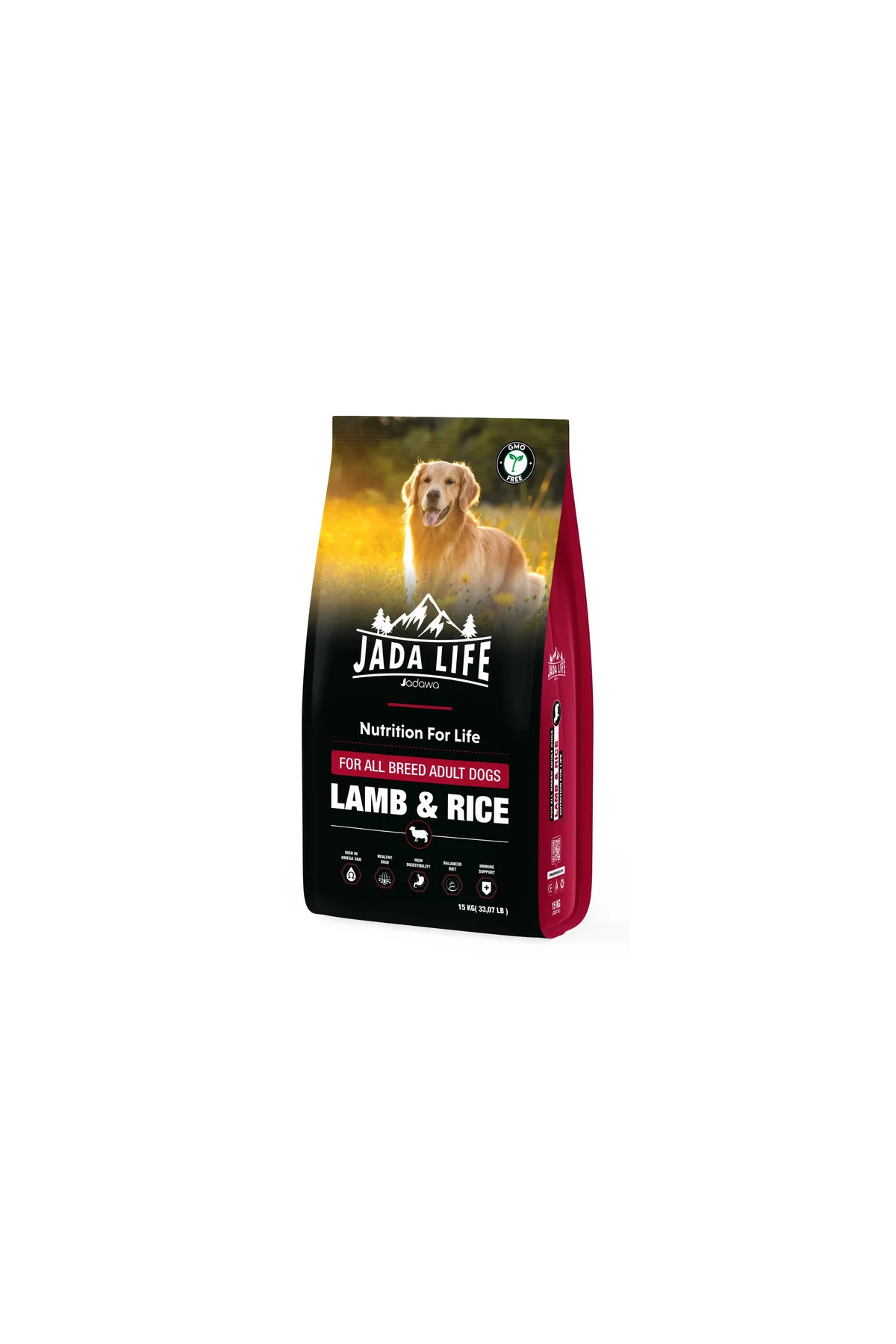 Jada Life Kuzu Ve Pirinçli Yetişkin Köpek Maması 15 KG Jada Life Kuzu Ve Pirinçli Yetişkin Köpek Maması 15 KG