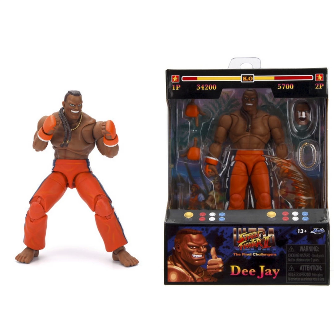 Jada Street Fighter ll Dee Jay Figür