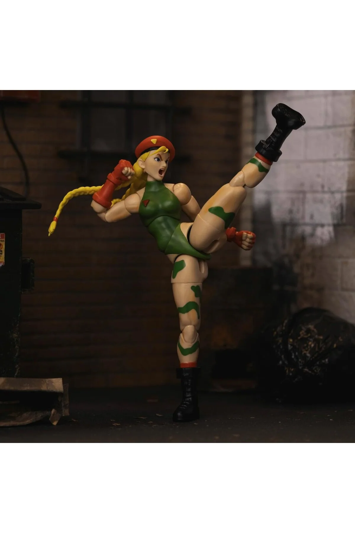 Jada Toys - Street Fighter II Cammy figürü, hareketli pop kültürü koleksiyon figürü, 25'ten