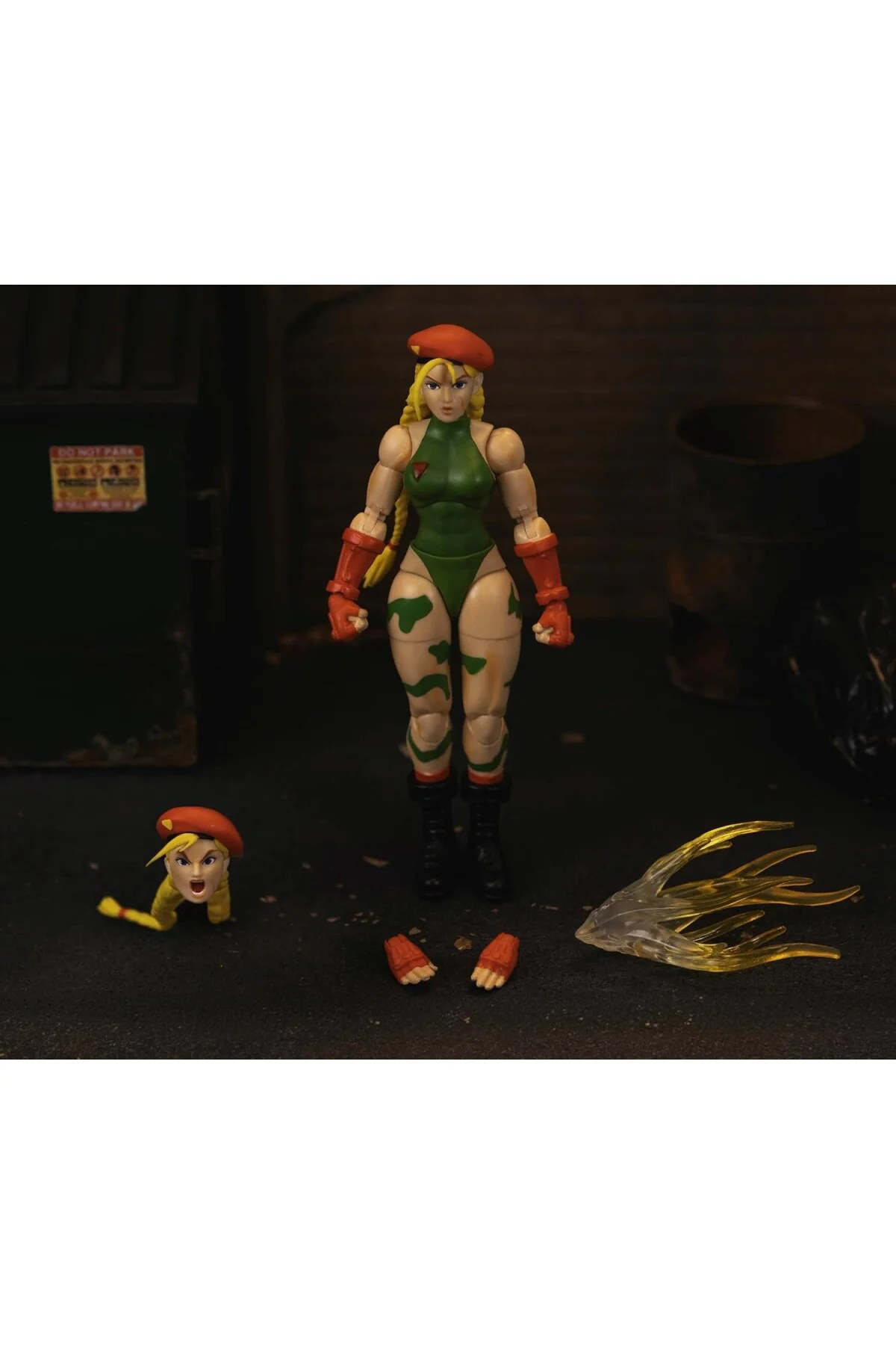 Jada Toys - Street Fighter II Cammy figürü, hareketli pop kültürü koleksiyon figürü, 25'ten