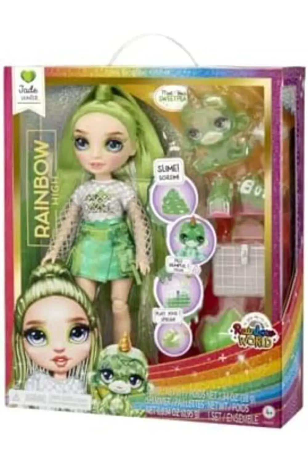 Jade Parlak Slime ve Evcil Hayvan Serisi Bebeği 1088605