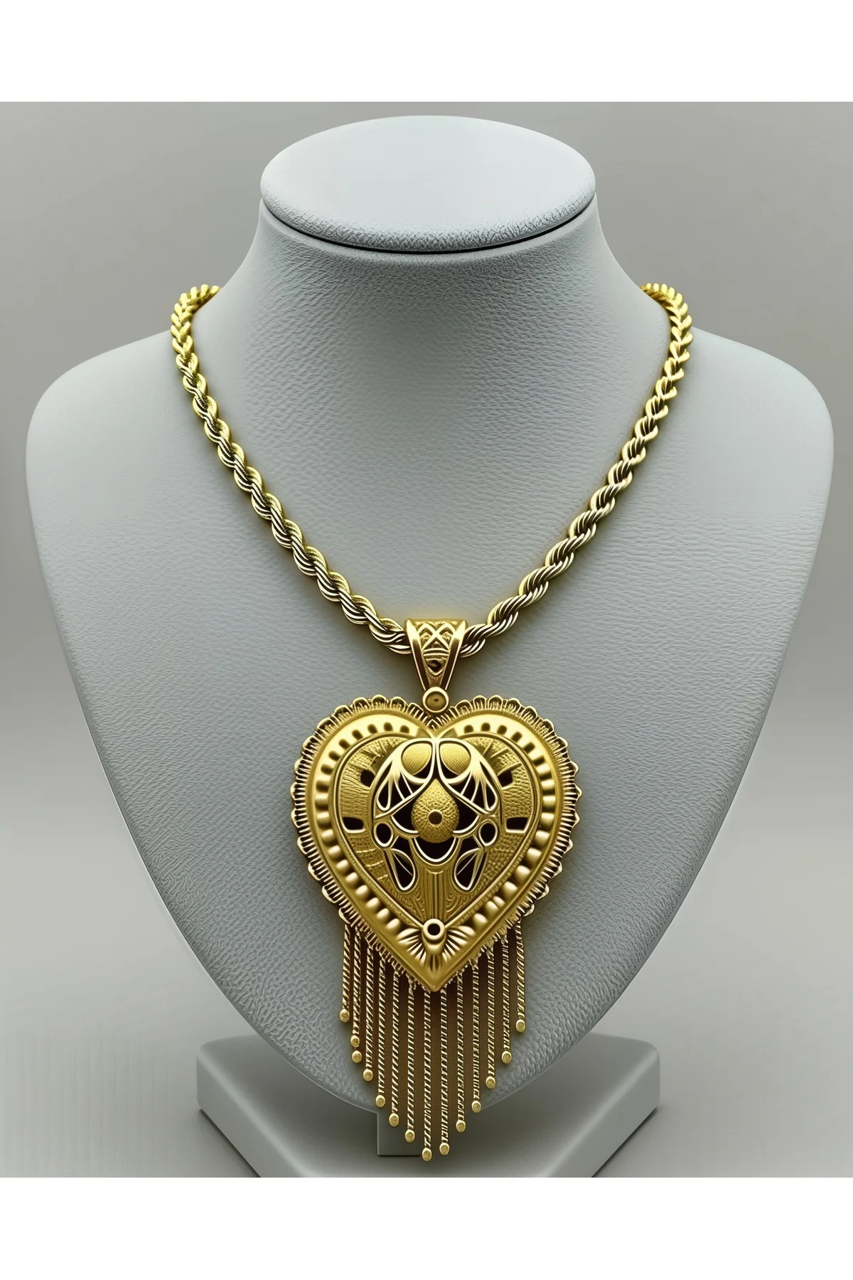 Jade'm Gold Altın Kaplamalı Şık Kolye