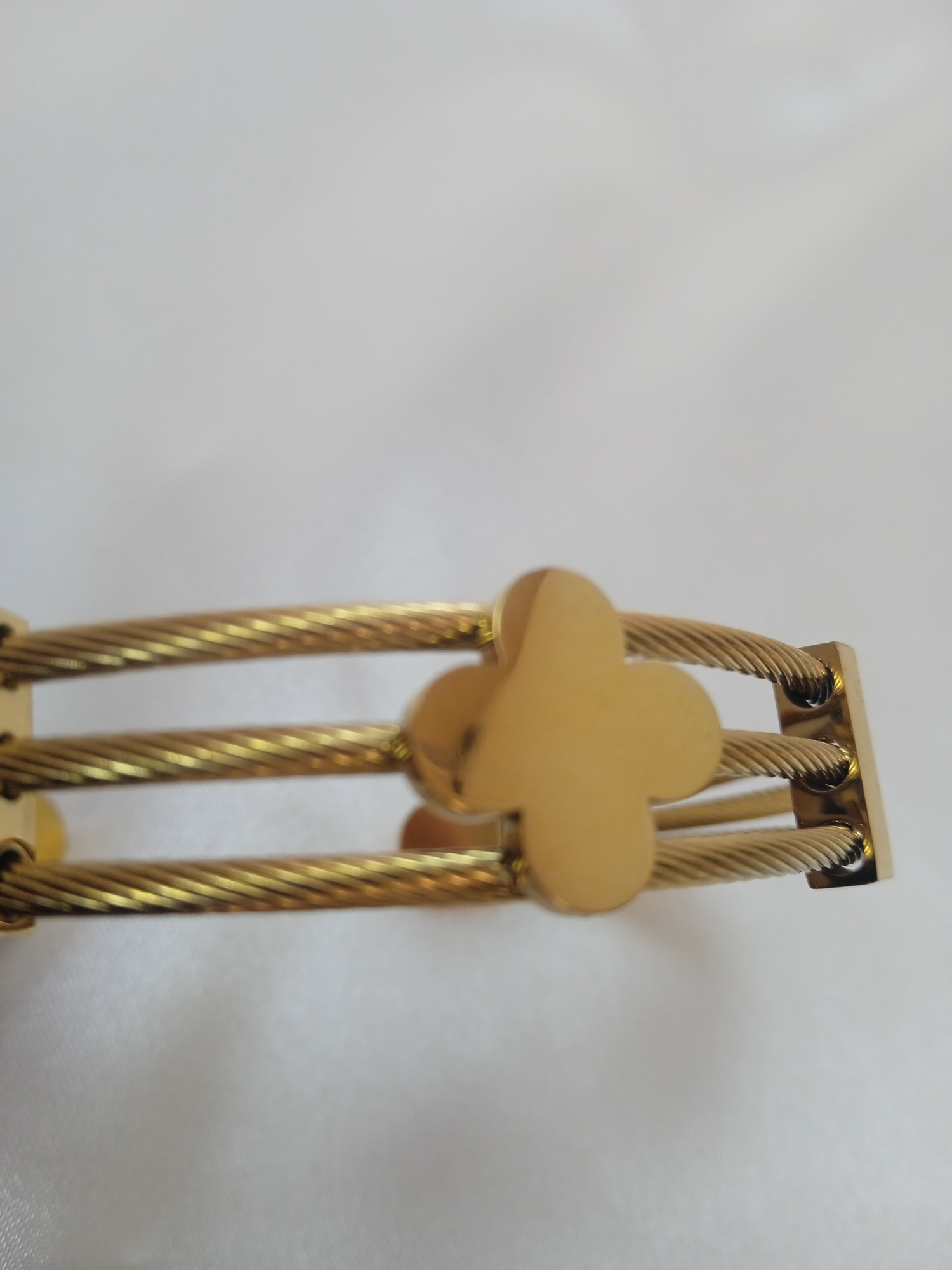 Jade'm Gold Jadem Gold Kadin Çelik Ayarlanabilir Bileklik