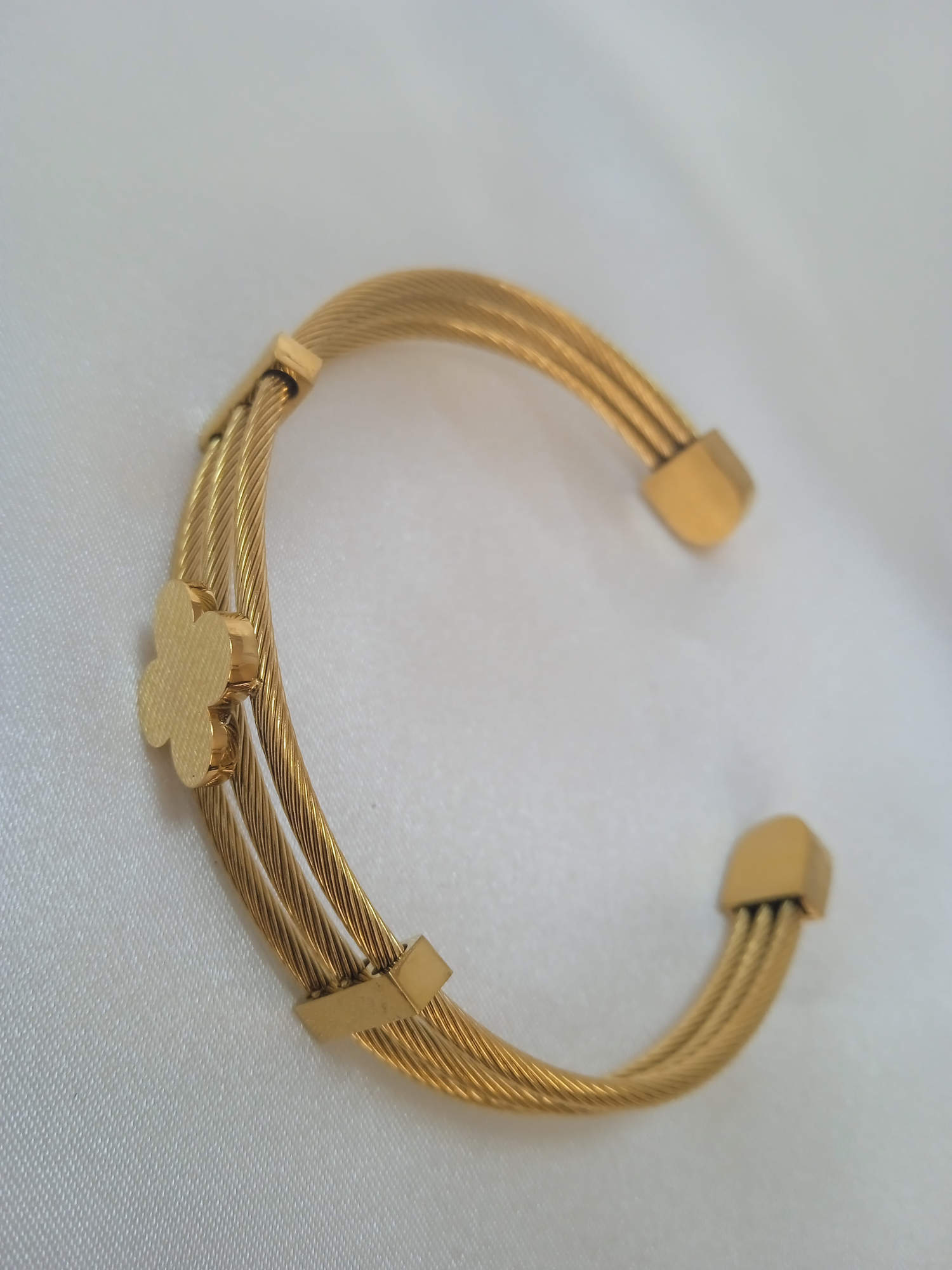 Jade'm Gold Jadem Gold Kadin Çelik Ayarlanabilir Bileklik