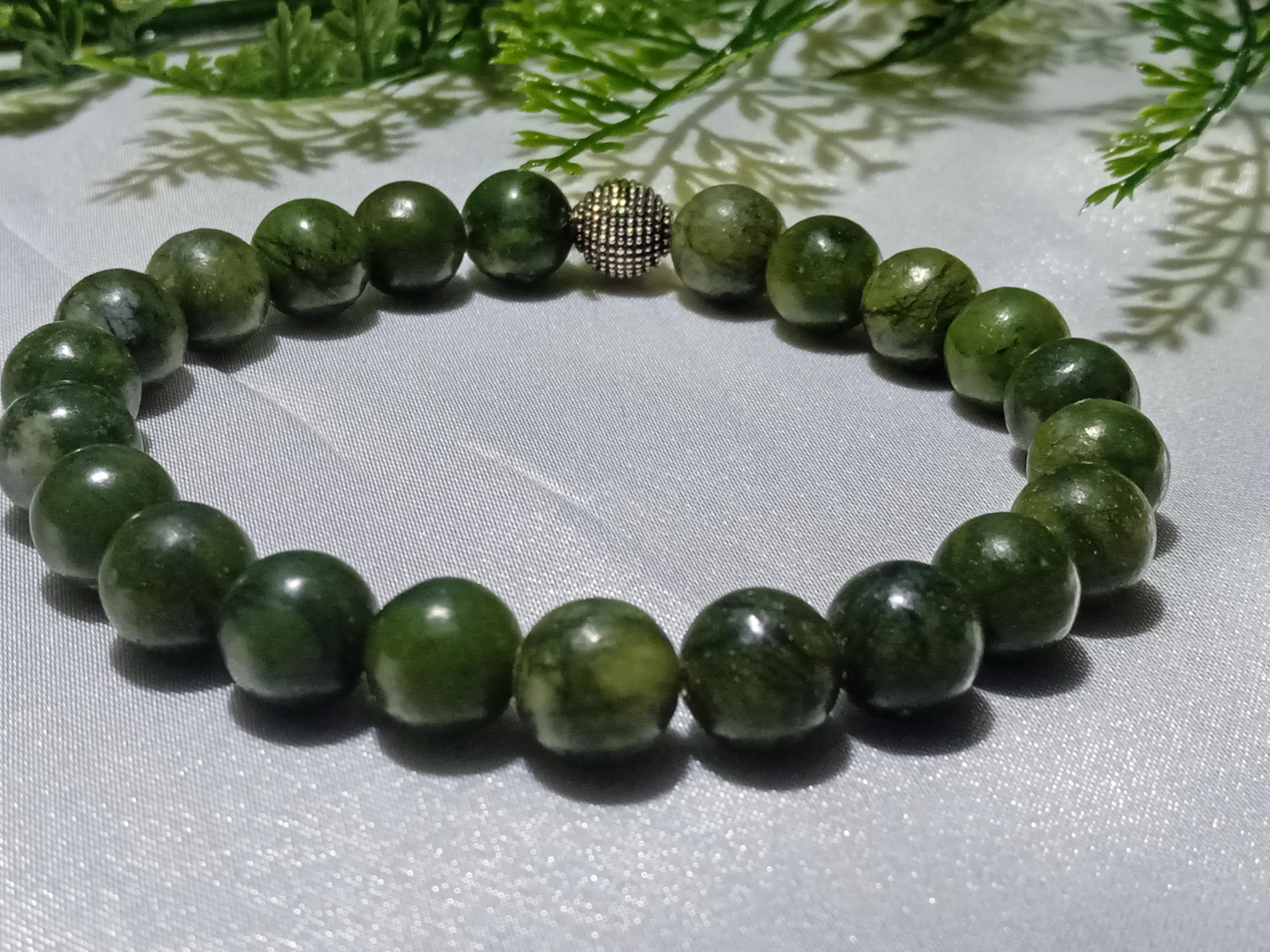 Jade'm Gold  Kanada Yeşim Doğaltaş Bileklik