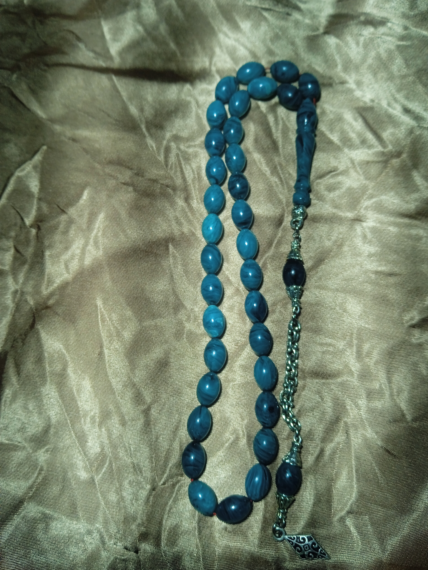 Jade'm Gold Jadem Gold Özel Kutulu Sıkma Sistemli Kehribar Tesbih