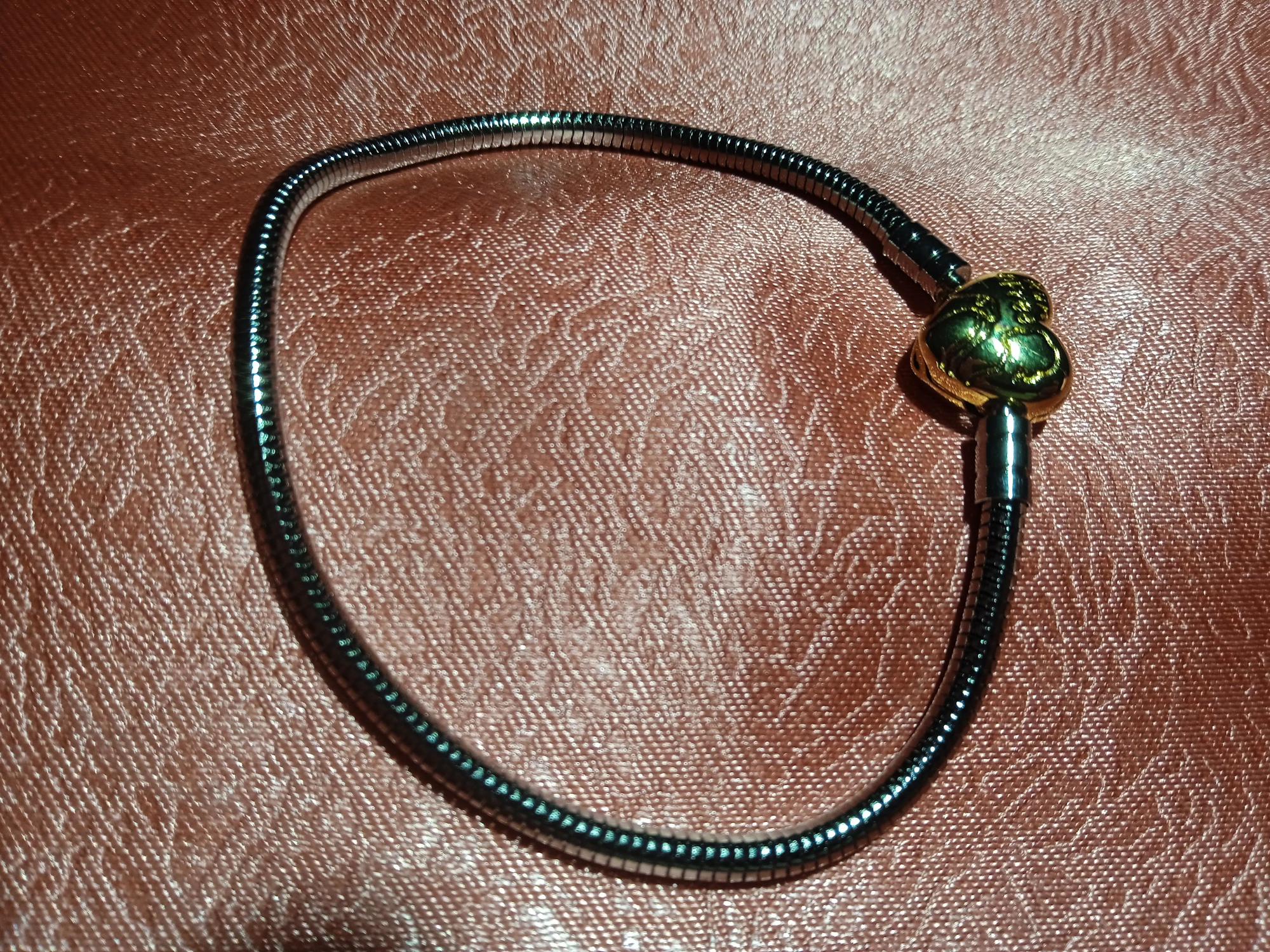 Jade'm Gold Jade'm  Kalpli Charm Bileklik İleklik