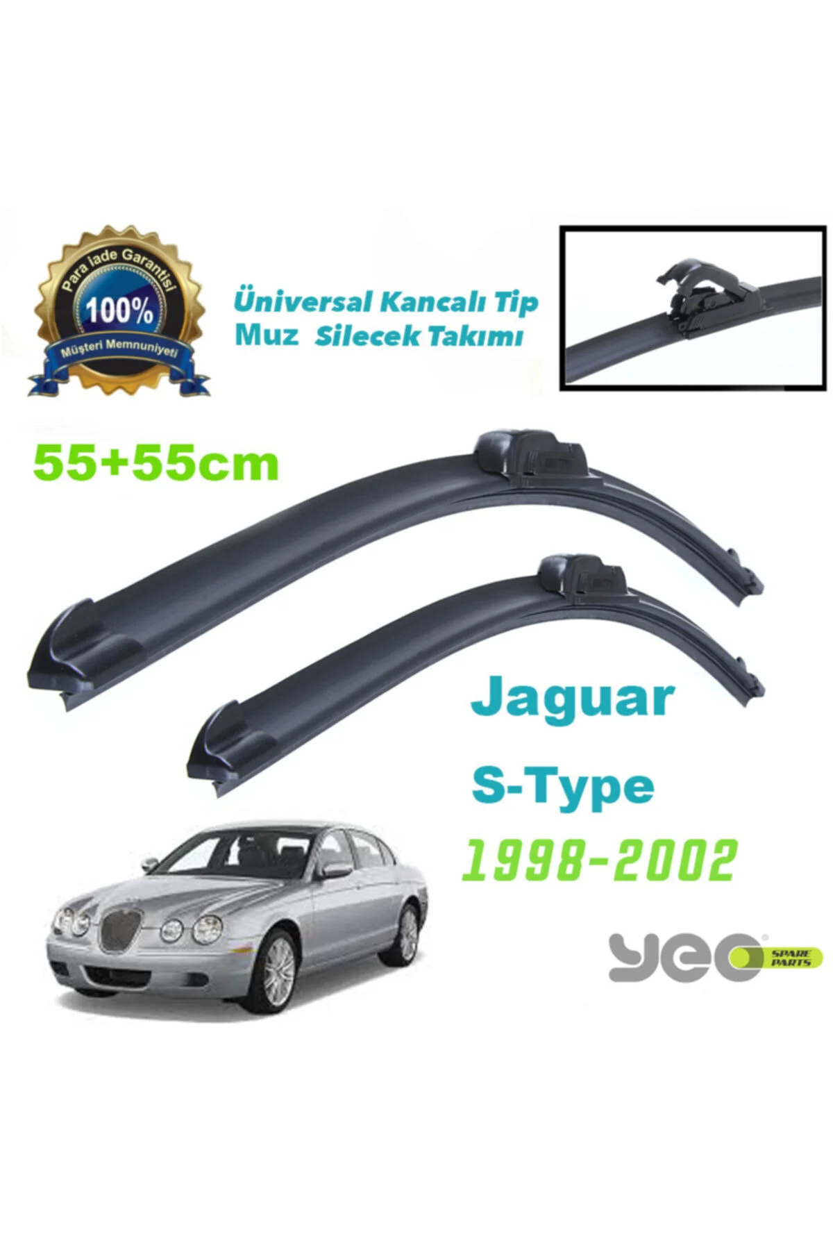 Jaguar S-type Aeroflex Muz Silecek Takımı