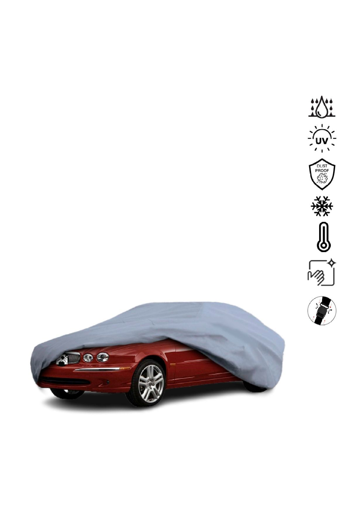 Jaguar X-type Miflonlu Su Geçirmez Oto Branda Uv Koruyuculu