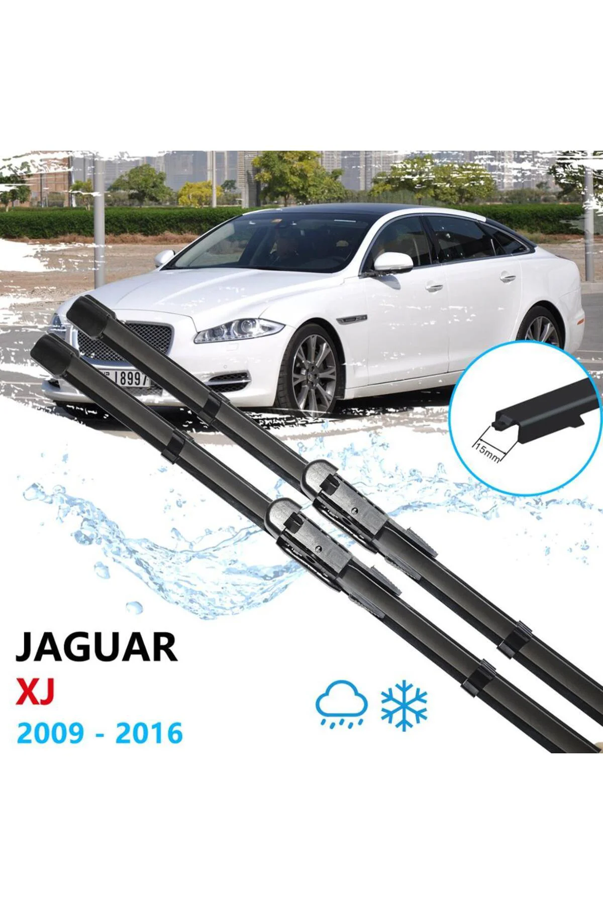 Jaguar Xj Ön Cam Muz Silecek Takımı 2009--2016