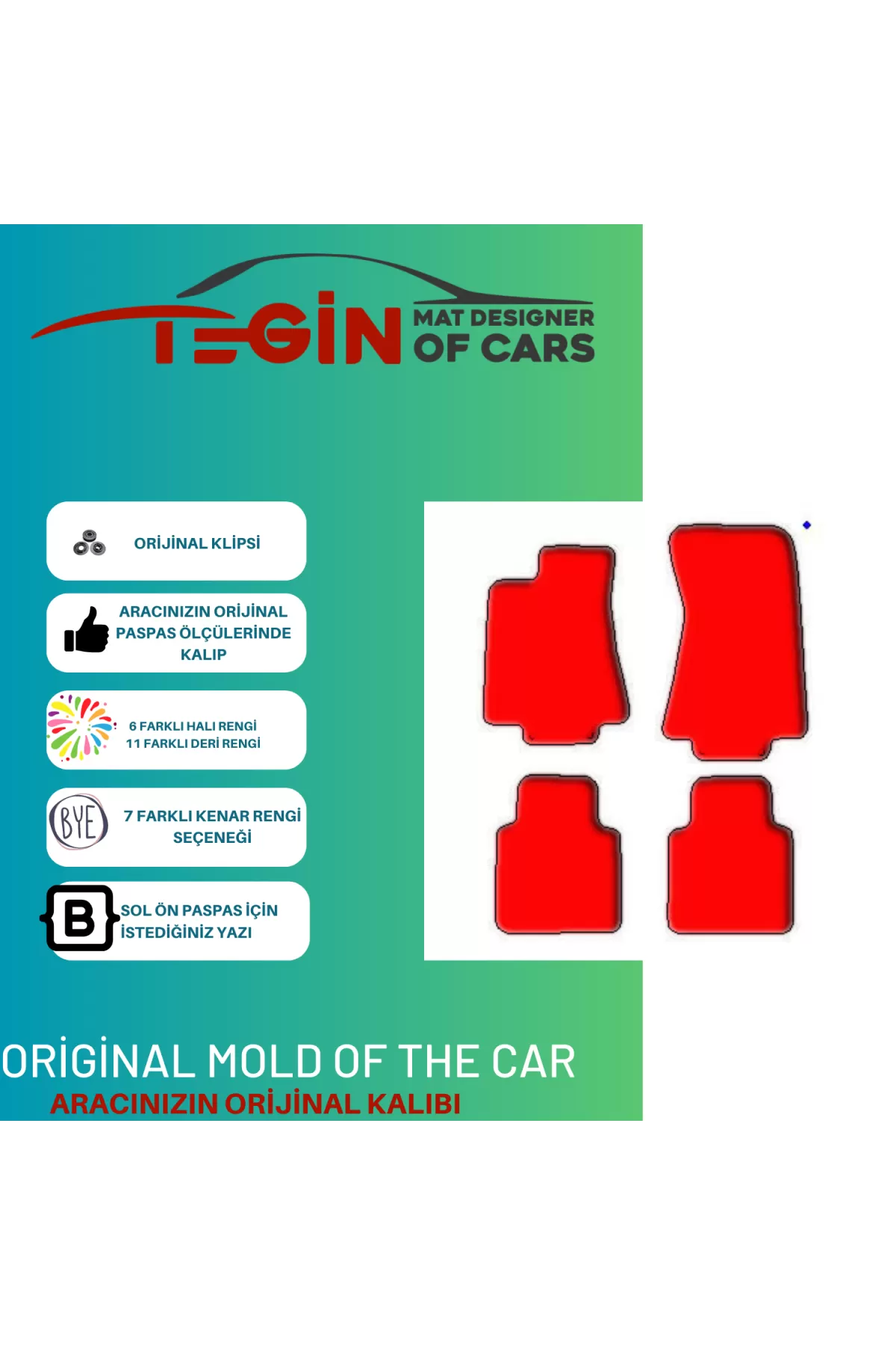 Jaguar Xj8 X358 2007-2009 Prime Siyah Halı Beyaz Kenar Halı Paspa