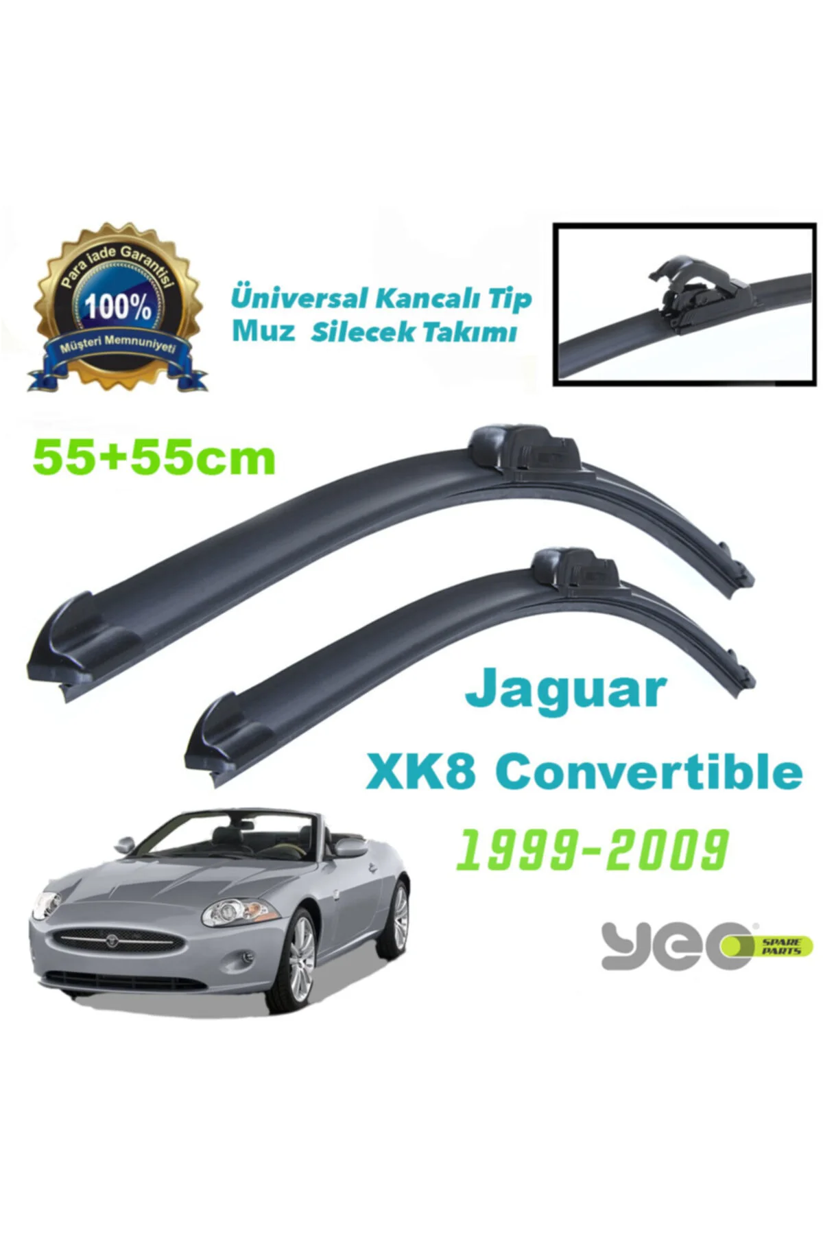 Jaguar Xk 8 Convertible Aeroflex Muz Silecek Takımı
