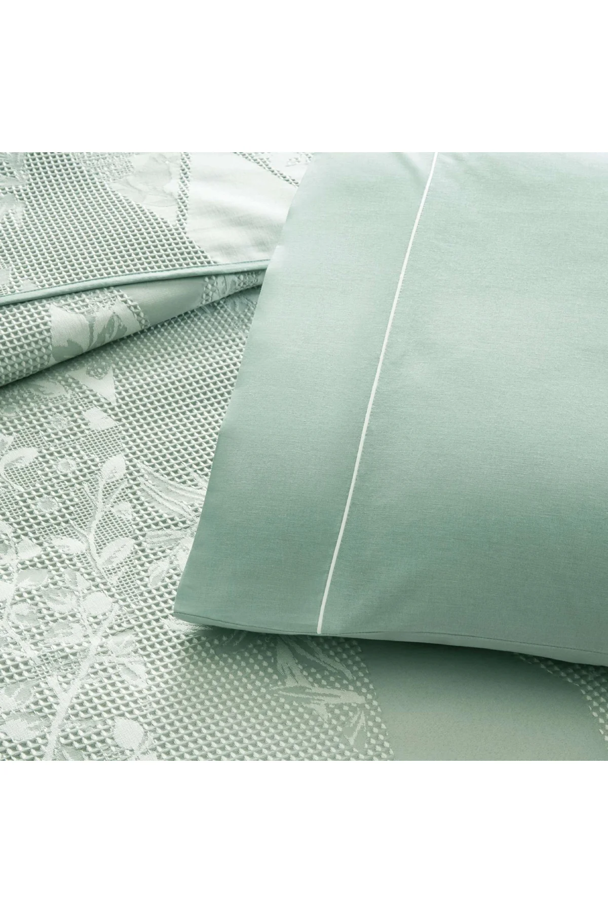 Jakar Flava Çift Kişilik Pike Takımı Yeşil