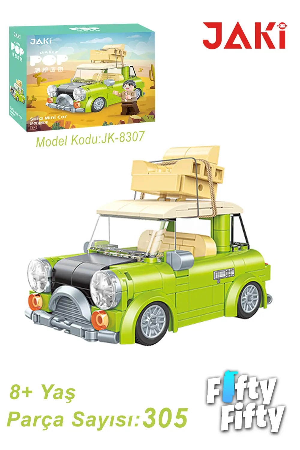 JAKİ MR.BEANS CLASSİC MİNİ 305 PARÇA